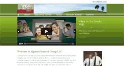 Desktop Screenshot of algomafinancialgroupusa.com